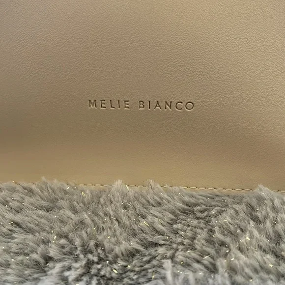 Melie Bianco Megan tote in creamy tan NWOT - Picture 3 of 13